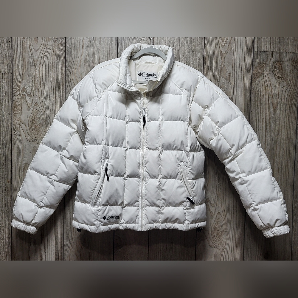 Columbia Jackets & Coats- White Sportswear Jacket